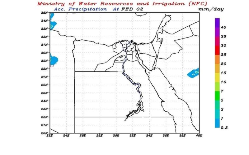 “مركز التنبؤ”: توقعات بعدم سقوط أمطار خلال الـ3 أيام المقبلة (خرائط)